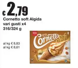 Sì con te Supermercati Cornetto soft Algida offerta