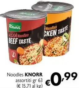 Eurospesa Noodles KNORR offerta