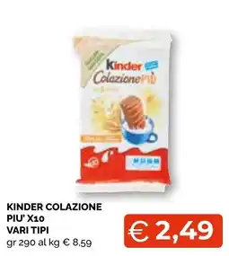 Mercatò Big Kinder Colazione Più offerta