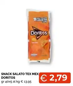 Mercatò Big Snack salato tex mex Doritos offerta
