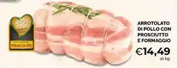Mercatò Big Arrotolato di pollo con prosciutto e formaggio offerta