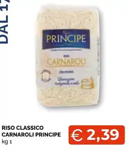 Mercatò Big Riso classico Carnaroli Principe offerta