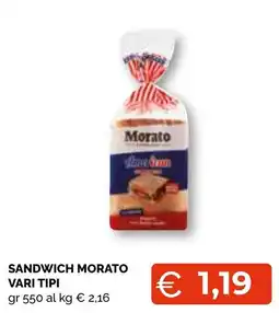 Mercatò Big Sandwich Morato offerta