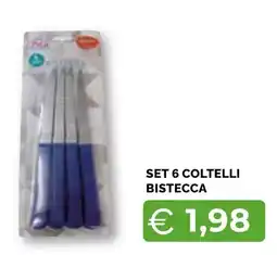 Mercatò Big Set 6 coltelli bistecca offerta