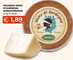 Mercatò Big Pecorino Moro di Sardegna Sardaformaggi offerta