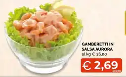 Mercatò Big Gamberetti in salsa Aurora offerta