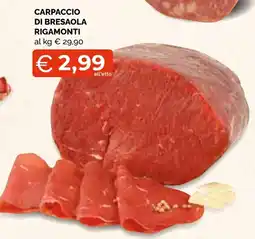 Mercatò Big Carpaccio di bresaola Rigamonti offerta