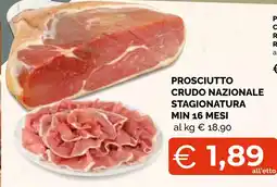 Mercatò Big Prosciutto crudo nazionale stagionatura offerta