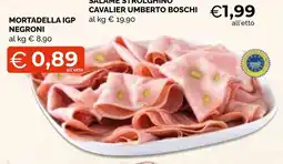 Mercatò Big Mortadella IGP Negroni offerta