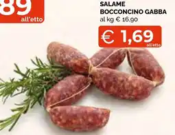 Mercatò Big Salame Bocconcino Gabba offerta