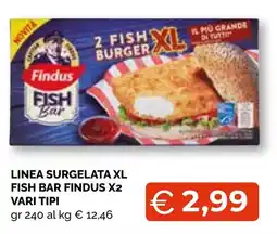 Mercatò Big Fish Bar Findus offerta