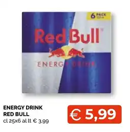 Mercatò Big Red Bull Energy Drink offerta