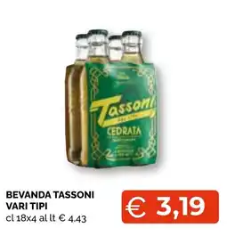 Mercatò Big Beveranda Tassoni Cedrata offerta