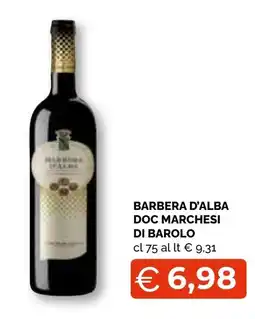 Mercatò Big Barbera d'Alba Doc Marchesi di Barolo offerta