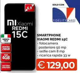 Mercatò Big Smartphone Xiaomi Redmi 15C offerta