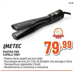 Expert Di Lella Imetec Piastra per capelli 11967 offerta