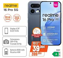 Expert Di Lella Realme 16 Pro 5G offerta