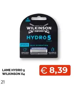Mercatò Big Lame Hydro 5 Wilkinson offerta