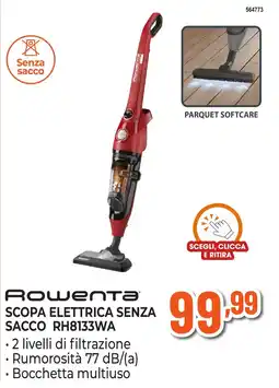 Expert Di Lella Rowenta scopa elettrica senza sacco RH8133WA offerta