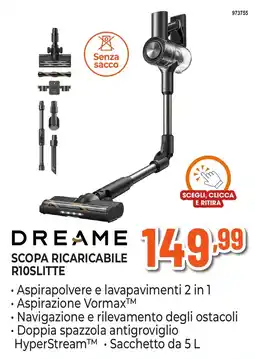 Expert Di Lella Dreame scopa ricaricabile R10SLITTE offerta
