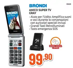 Expert Di Lella Brondi Amico Super TV Gray offerta