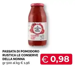 Mercatò Big Passata di pomodoro rustica le conserve della nonna offerta