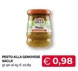 Mercatò Big Pesto alla genovese Sacla' offerta