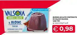 Mercatò Big Budino Valsoia offerta