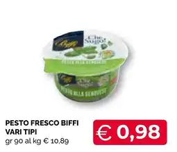 Mercatò Big Pesto fresco Biffi offerta