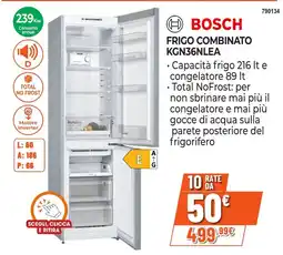 Expert Di Lella Bosch frigo combinato offerta