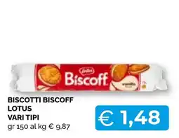 Mercatò Big Biscotti Biscoff Lotus offerta