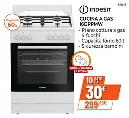 Expert Di Lella Indesit cucina a gas I6GPPMW offerta