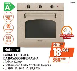 Expert Di Lella Hotpoint forno elettrico da incasso offerta