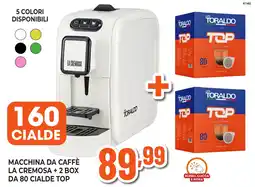 Expert Di Lella Macchina da caffè La Cremosa + 2 Box da 80 Cialde Top offerta