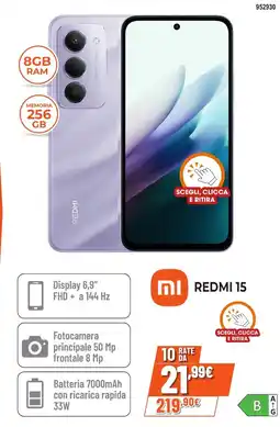 Expert Di Lella Redmi 15 offerta