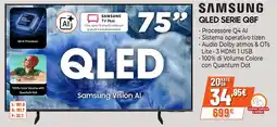 Expert Di Lella Samsung QLED Serie Q8F offerta