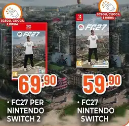 Expert Di Lella FC27 per Nintendo Switch 2 offerta