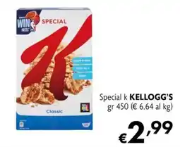Eurospesa Special k Kellogg's Classic offerta