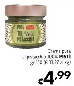 Eurospesa Crema pura al pistacchio 100% PISTI offerta