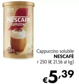 Eurospesa Cappuccino solubile NESCAFÉ offerta