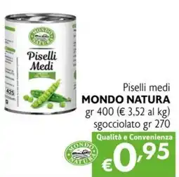 Eurospesa Piselli medi MONDO NATURA offerta