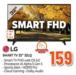 Expert Di Lella LG SMART TV 32" 32LQ offerta