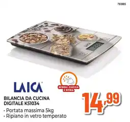 Expert Di Lella Bilancia da cucina digitale Laica offerta