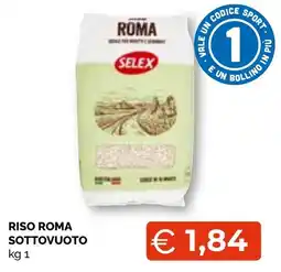 Mercatò Big Riso Roma Sottovuoto offerta