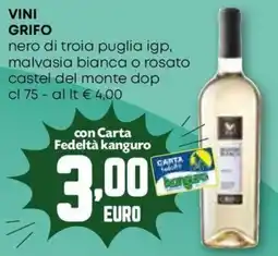 Kanguro Vini Grifo offerta