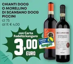 Kanguro Chianti DOCG o Morellino di Scansano DOCG Piccini offerta