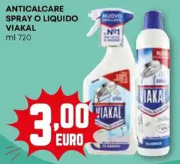 Kanguro Anticalcare spray o liquido Viakal offerta
