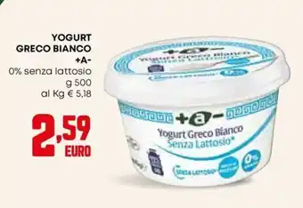 Yogurt Greco Bianco +A-