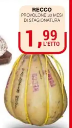 Supermercati Spesa Mia Recco provolone 30 mesi di stagionatura offerta