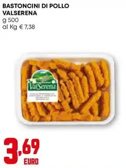 Kanguro Bastoncini di pollo Valserena offerta